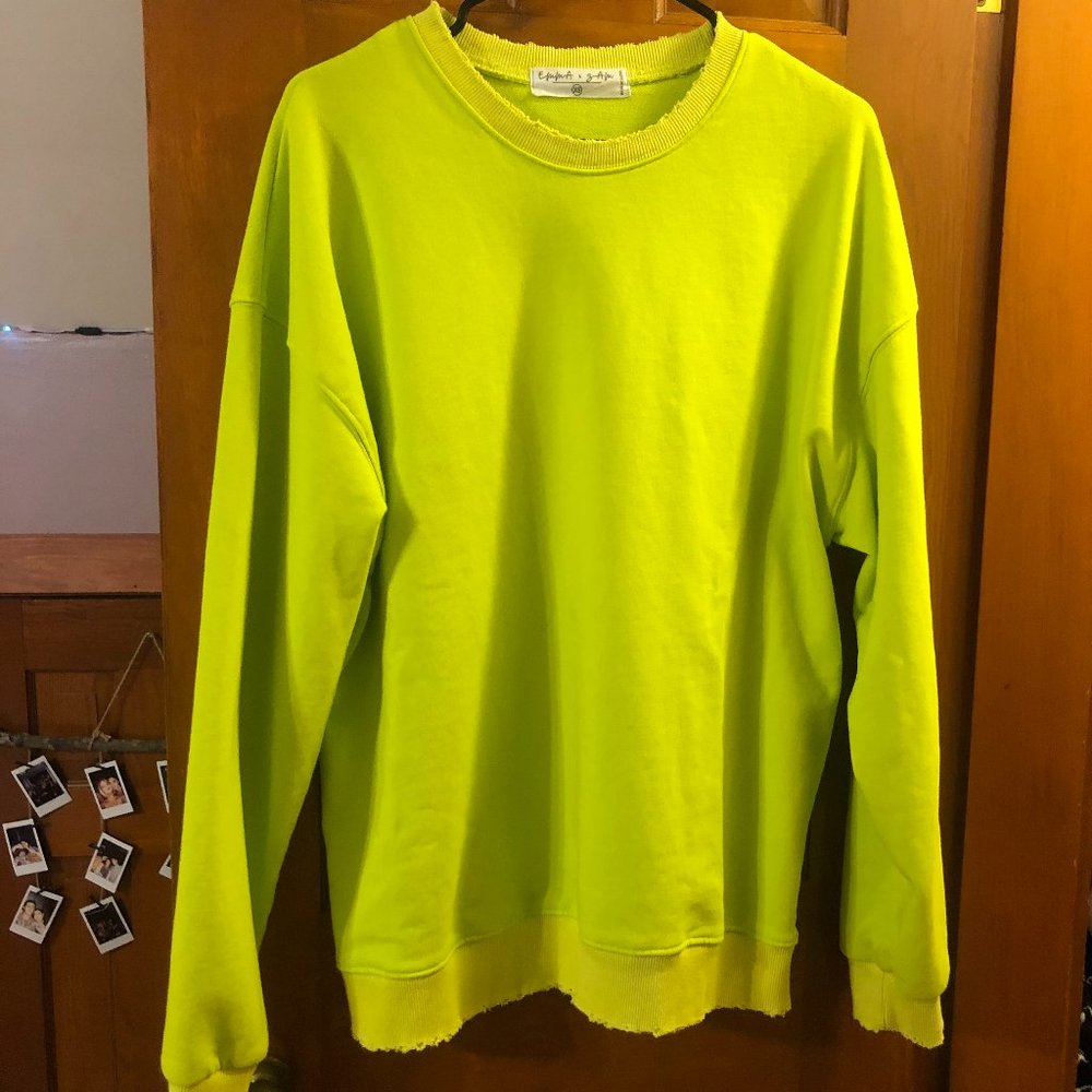 LF Lime Green Sweatshirt